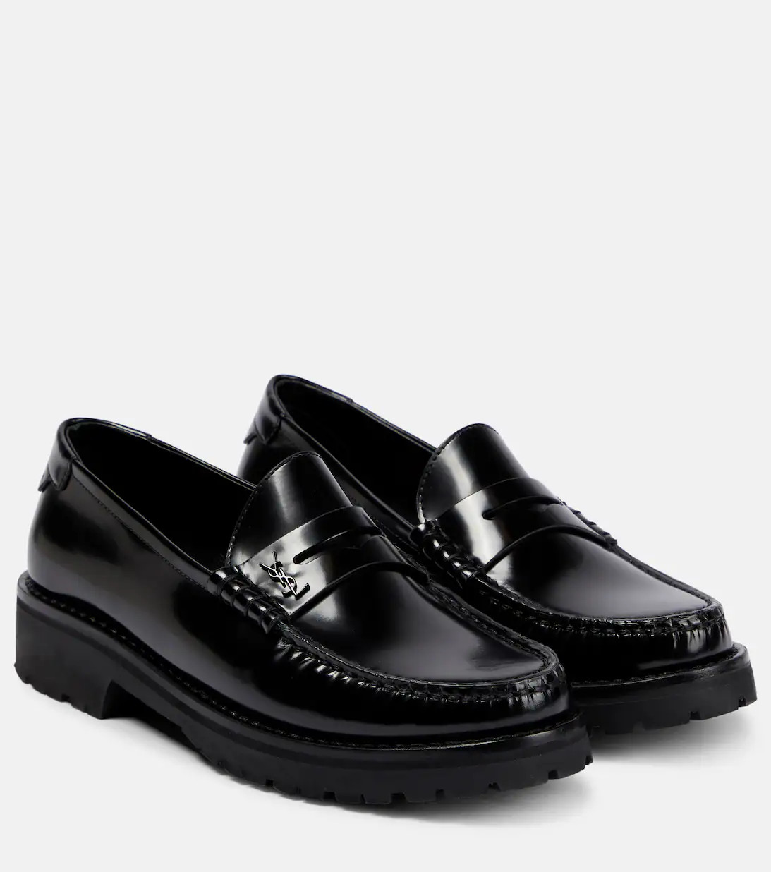 Le Loafer leather penny loafers | Mytheresa (UK)