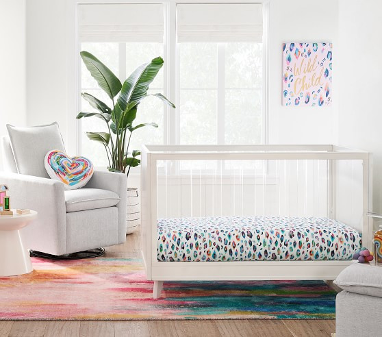 Sloan Acrylic Convertible Crib | Pottery Barn Kids