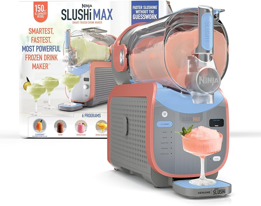 Ninja SLUSHi Max XXL Smart Frozen Drink Maker, Top Performance and Smart Technology, Party Size 1... | Amazon (US)