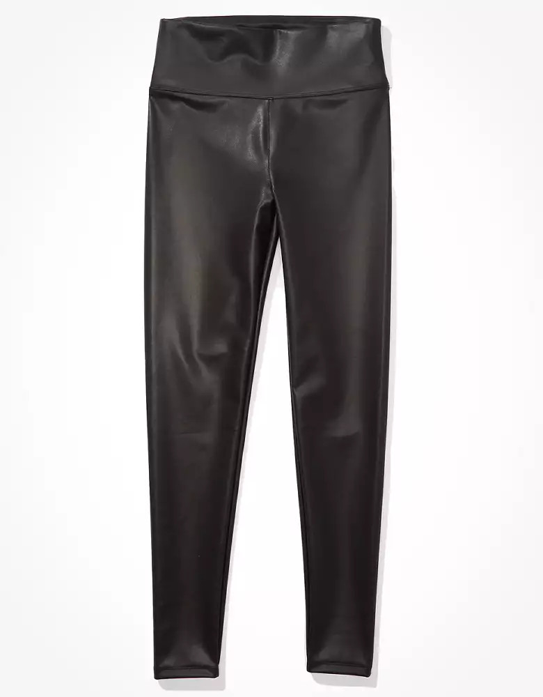 AE Faux Leather Highest-Waisted Legging | American Eagle Outfitters (US & CA)