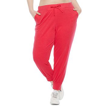 Juicy By Juicy Couture Womens High Rise Jogger Pant Plus | JCPenney