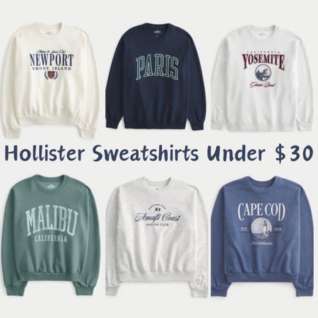 Hollister sweatshirts under $30!
#hollister #hollistersale #womensstyle #comfortableoutfit #comfystyle #capsulewardrobe #sweatshirts #sweatset #casualootd #falloutfit #casualoutfit #winteroutfit #shopthesale 

Follow my shop @brooklynhelder_thelazywardrobe on the @shop.LTK app to shop this post and get my exclusive app-only content!

#liketkit 
@shop.ltk
https://liketk.it/4s0Va

#LTKsalealert #LTKfindsunder50 #LTKstyletip #LTKfindsunder50 #LTKstyletip #LTKsalealert