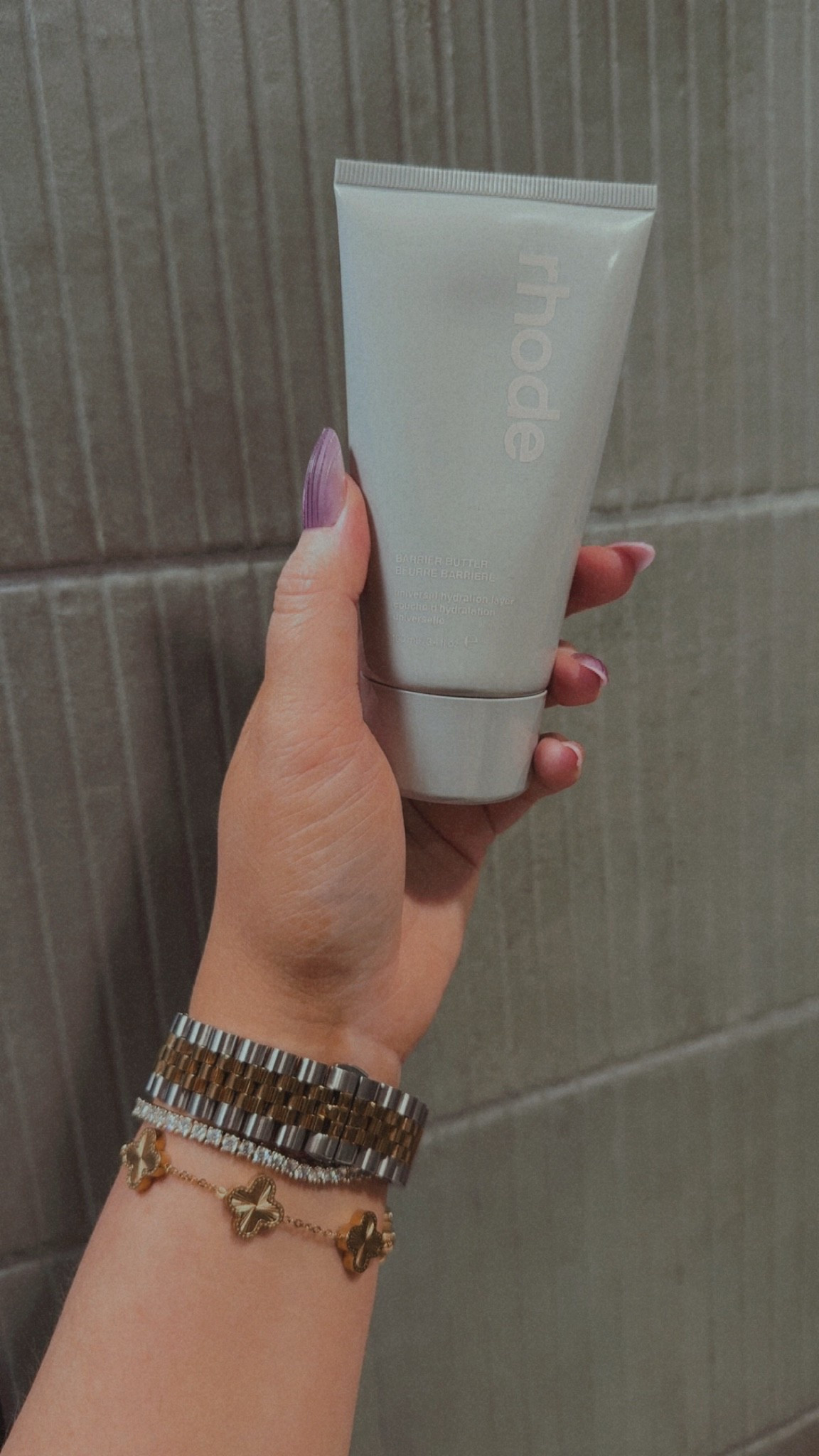 My overnight skin saver ✨ Rhode Barrier Butter is that rich, comforting step I reach for when my skin needs extra love 🌿 It melts in beautifully and locks in hydration, leaving my skin feeling soft, calm, and deeply nourished by morning. I love using it as the last step in my nighttime routine for that barrier repair moment🤍 rhode barrier butter ✨ | overnight moisturizer | skin barrier repair | rich face cream | deep hydration skincare | night skincare routine | moisture lock cream | clean skincare staple | barrier repair balm | dry skin rescue | glowing skin overnight | intensive hydration cream | skincare recovery step | soft skin morning glow | nourishing night cream | dewy skin barrier care | minimalist skincare routine | calming face moisturizer | skin comfort cream | hydrating night balm

#LTKselfcare #LTKmorningroutine #LTKBeauty
