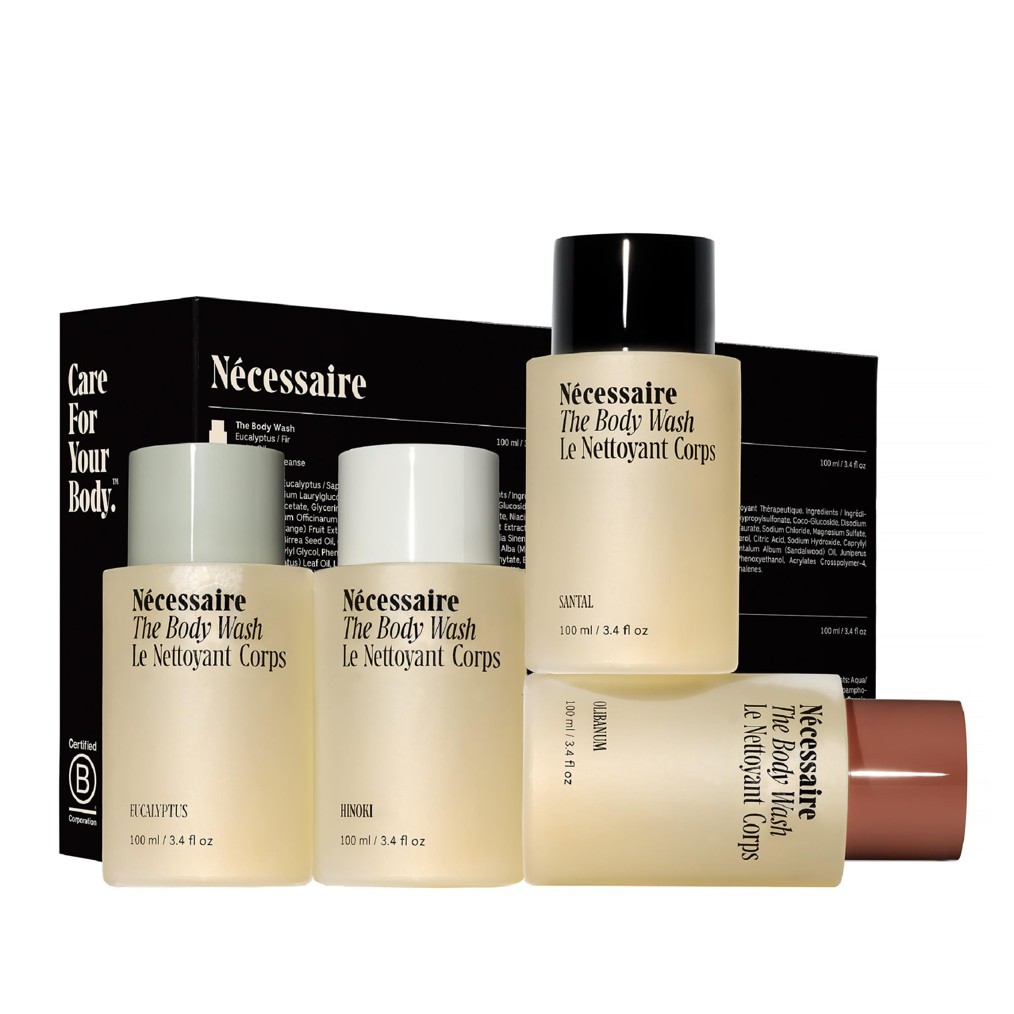 Amazon.com : Nécessaire The Body Wash Discovery Collection. Skincare Gift Set For Women + Men. R... | Amazon (US)
