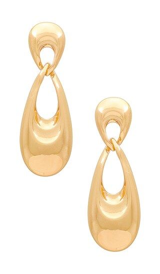 Infinity Earrings in Gold | Revolve Clothing (Global)