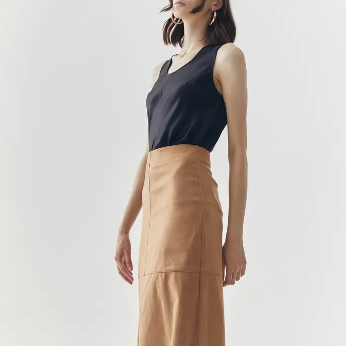 Fern Suede Midi Skirt | Nordstrom