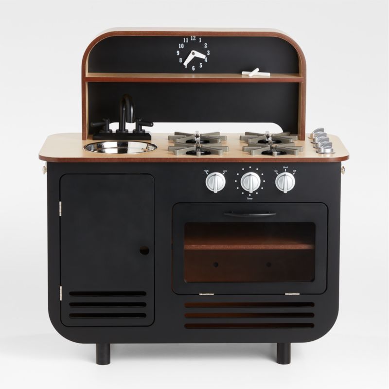 Modern Chef Wooden Kitchen Playset + Reviews | Crate & Kids | Crate & Barrel