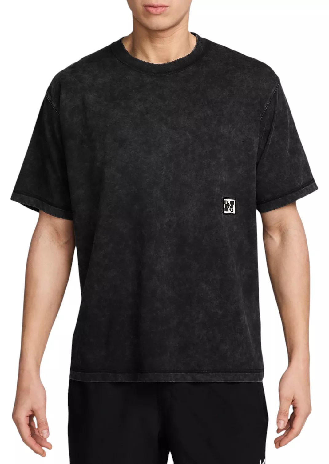 Nike Men's Dri-FIT Gym Heritage Washed Training T-Shirt, Large, Black | DICK'S Sporting Goods