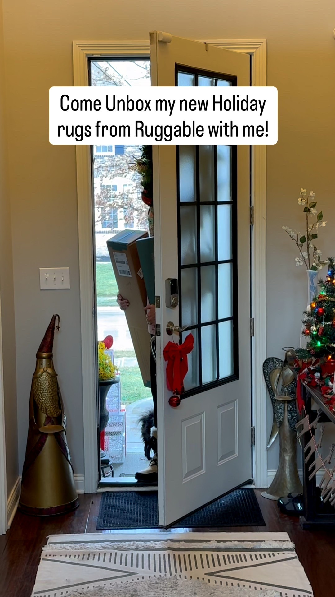 Come unbox my new Ruggable Holiday Rugs with me! 

#LTKSeasonal #LTKHome #LTKHoliday