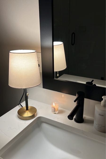 New mini bathroom lamp

#LTKfindsunder50 #LTKfindsunder100 #LTKhome