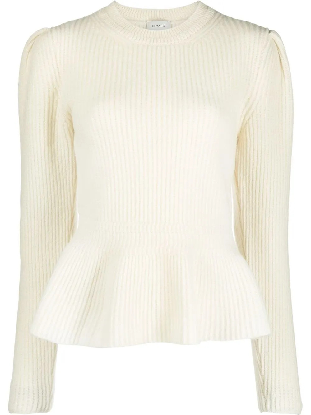 페플럼 헴 울 스웨터 | Farfetch Global