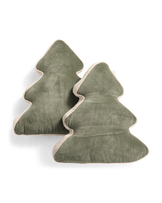 2pk 20x20 Ponderosa Trees Shaped Pillows | TJ Maxx