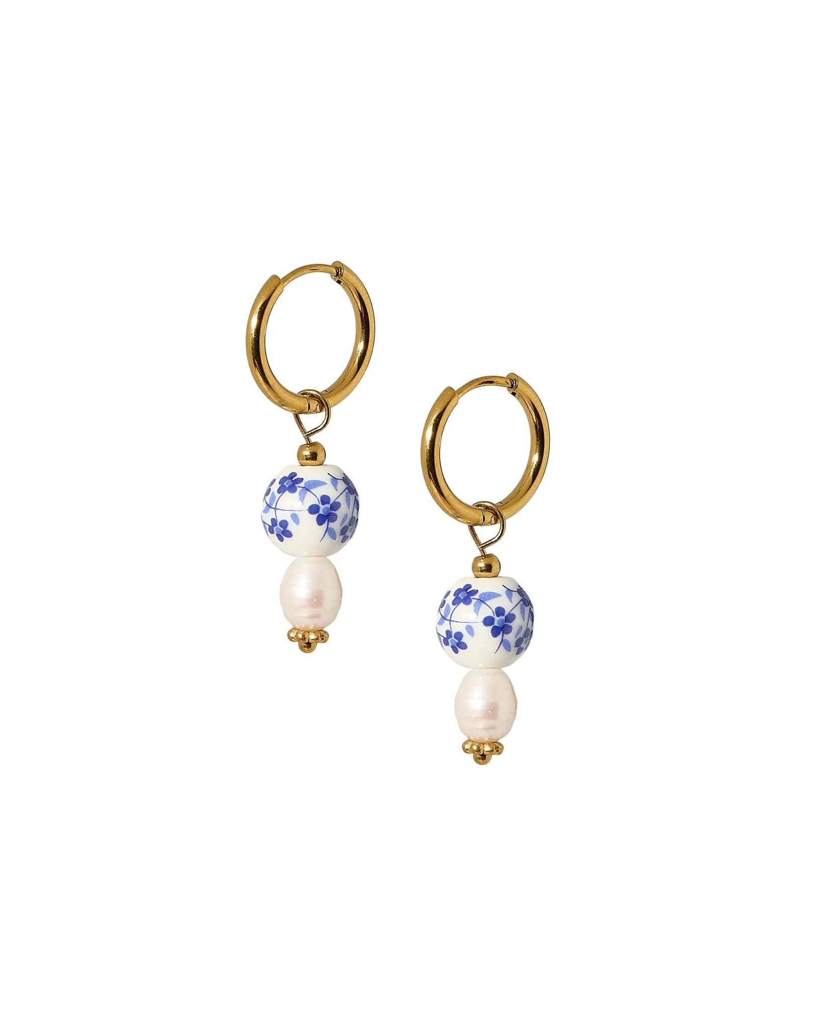 Huggie Charm Earrings - Beverly | LINNY CO LLC