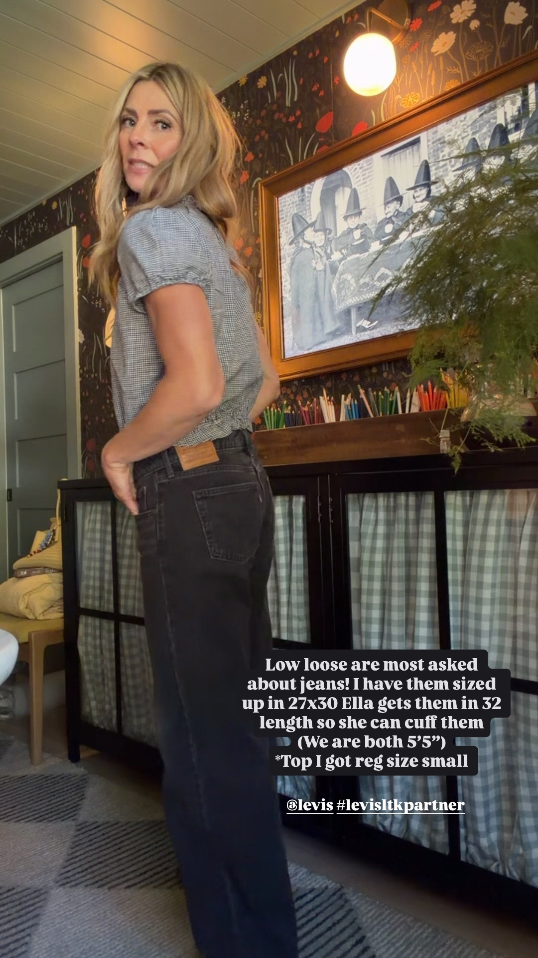 •sized up in the jeans to 27/30, could fit in 26, but sized up looks best 

@levis #LevisLTKPartner