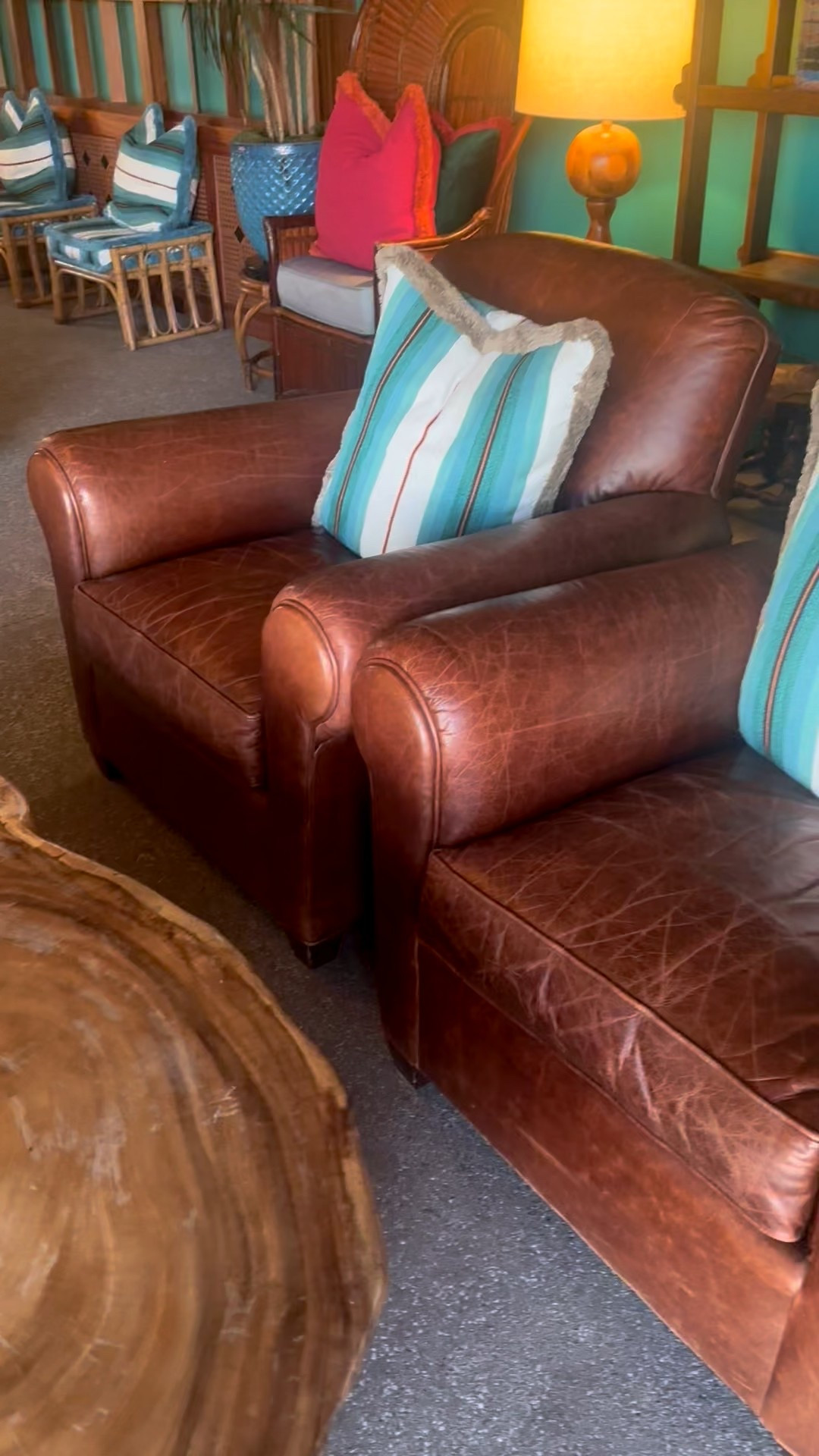 Leather chairs bring an old-world charm—rich, grounded, and timeless.
#DesignDetails #OldWorldStyle #LeatherFurniture #ElevatedInteriors

#LTKHome #LTKHoliday #LTKSaleAlert