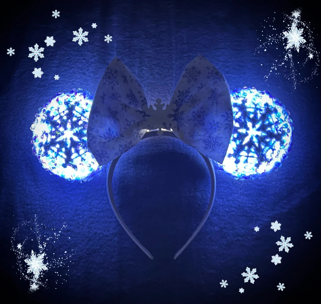 Frozen Winter Glow Head Band - Etsy | Etsy (US)