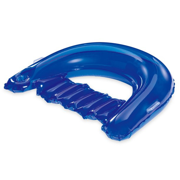 Funsicle Midnight Blue Chill-Out Chair, Inflatable Pool Float, Adults, Unisex | Walmart (US)