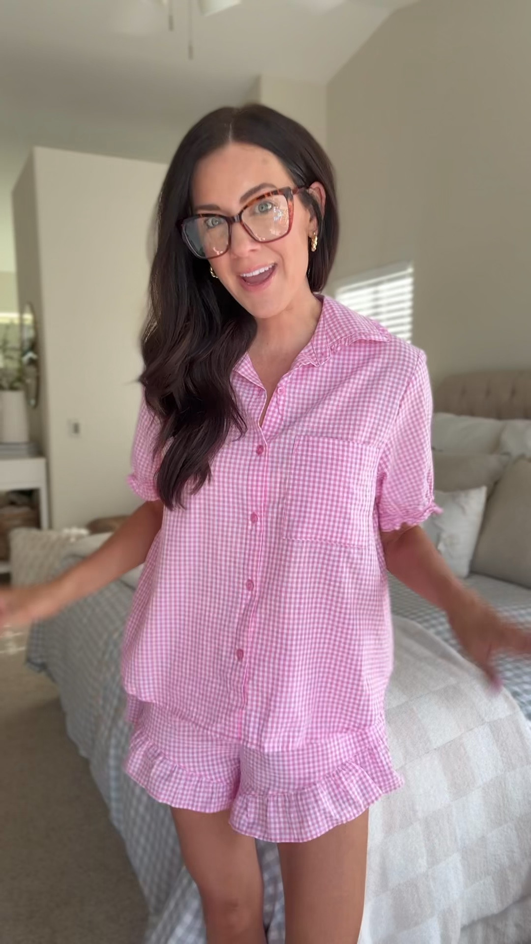 New 100% cotton PJ sets from target! Wearing a small— FYI, the shorts were a little small so if you’re between sizes you can go up because they will shrink since they’re hundred percent cotton

#LTKmomlife #LTKSeasonal #LTKgrwm