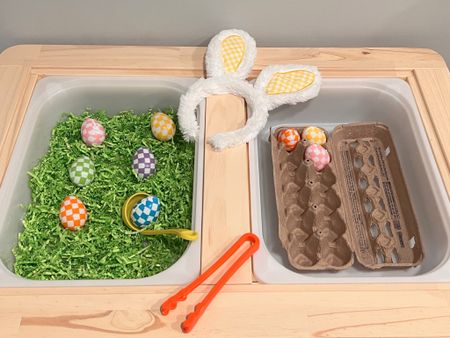 Easter Sensory Table 🥚🐇🥕

#LTKkids #LTKfindsunder100 #LTKSeasonal