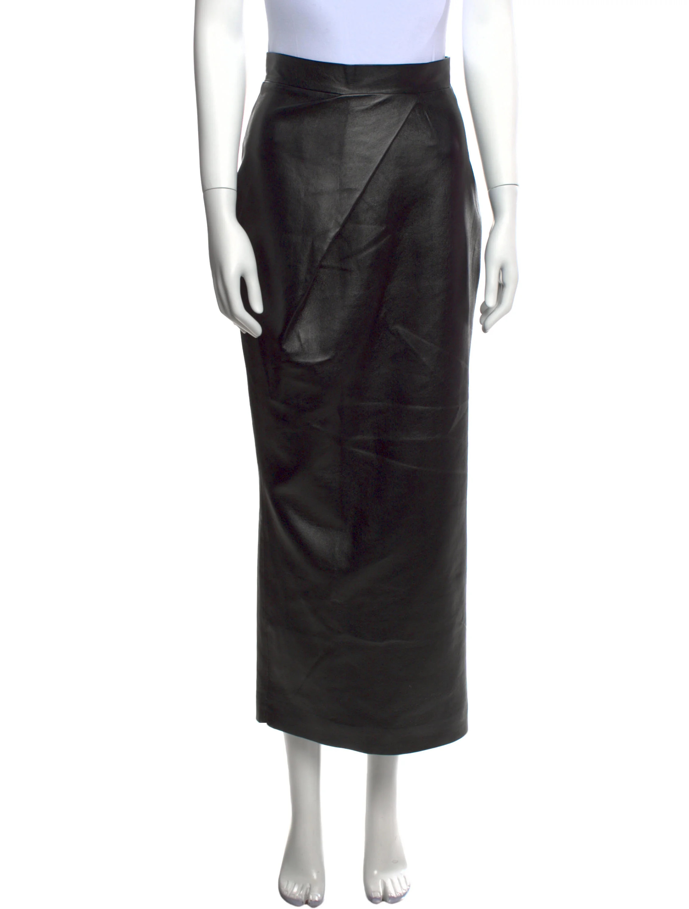 Pleated Accents Midi Length Skirt | The RealReal