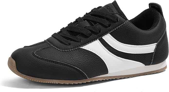 LUCKY STEP Women's Fashion Sneakers Low Profile Trending Lightweight Comfortable Casual Walking W... | Amazon (US)