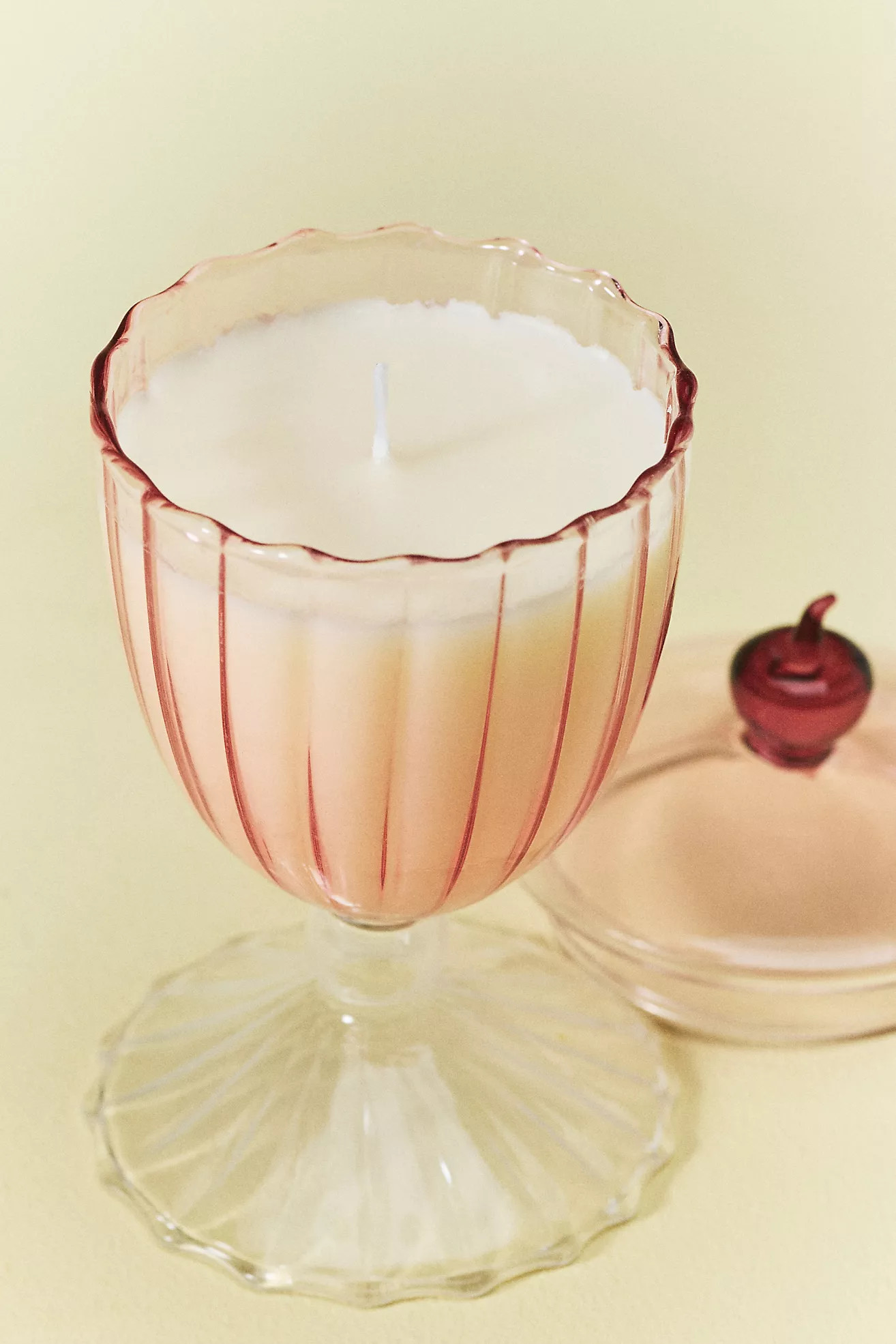 Astrid Gourmand Vanilla Shake Glass Candle | Anthropologie (US)