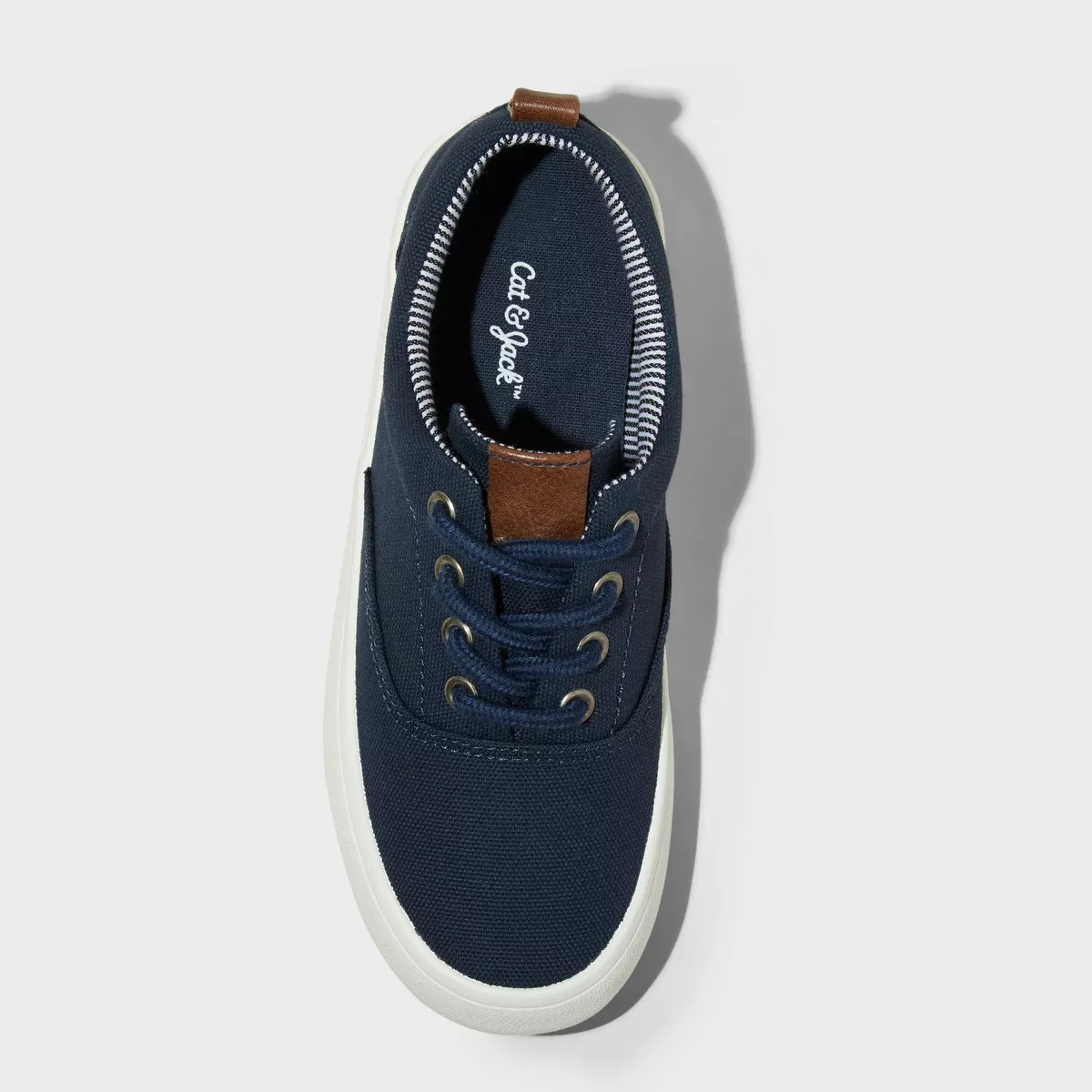 Kids' Jett Low Top Sneakers - Cat & Jack™ Navy Blue | Target