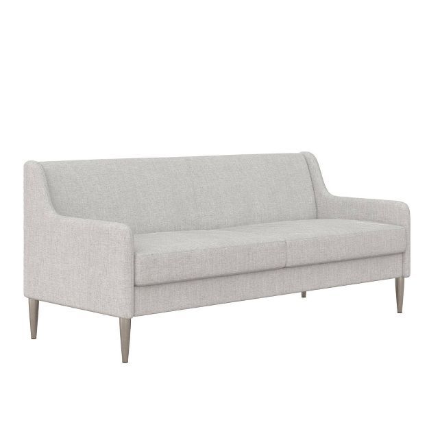 Virginia Modern Sofa Light Gray Linen - CosmoLiving by Cosmopolitan | Target
