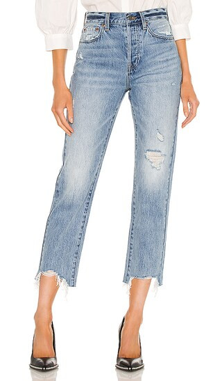 Charlie High Rise Straight in Dolores Park | Revolve Clothing (Global)