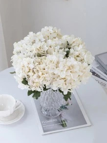 1PC/3PCS Artificial Hydrangea Flowers Bouquet Fake Plants Room Decor Fall Decor Fake Flowers Gard... | SHEIN