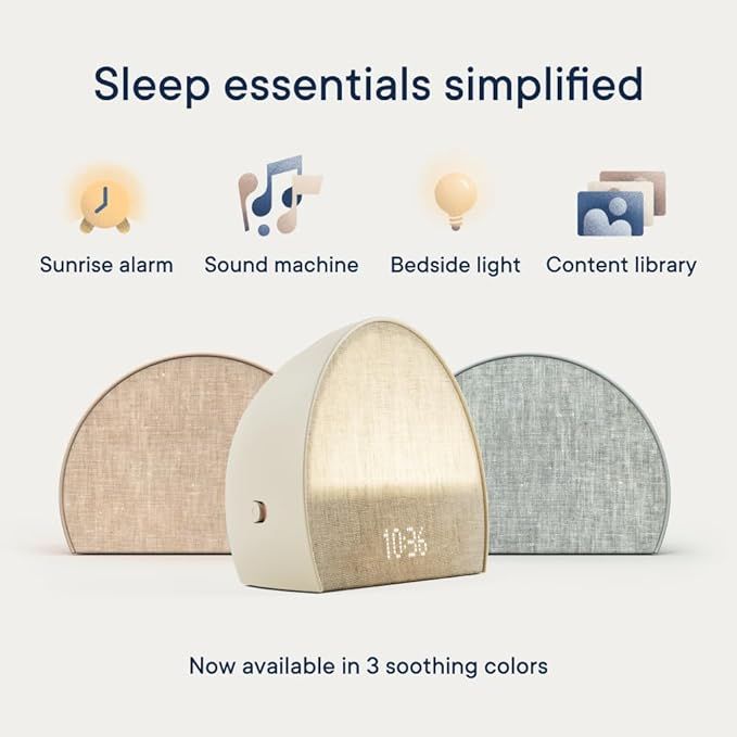 Hatch Restore 2 | Sunrise Alarm Clock | Sound Machine | Bedside Dream Machine | Smart Light | Whi... | Amazon (US)