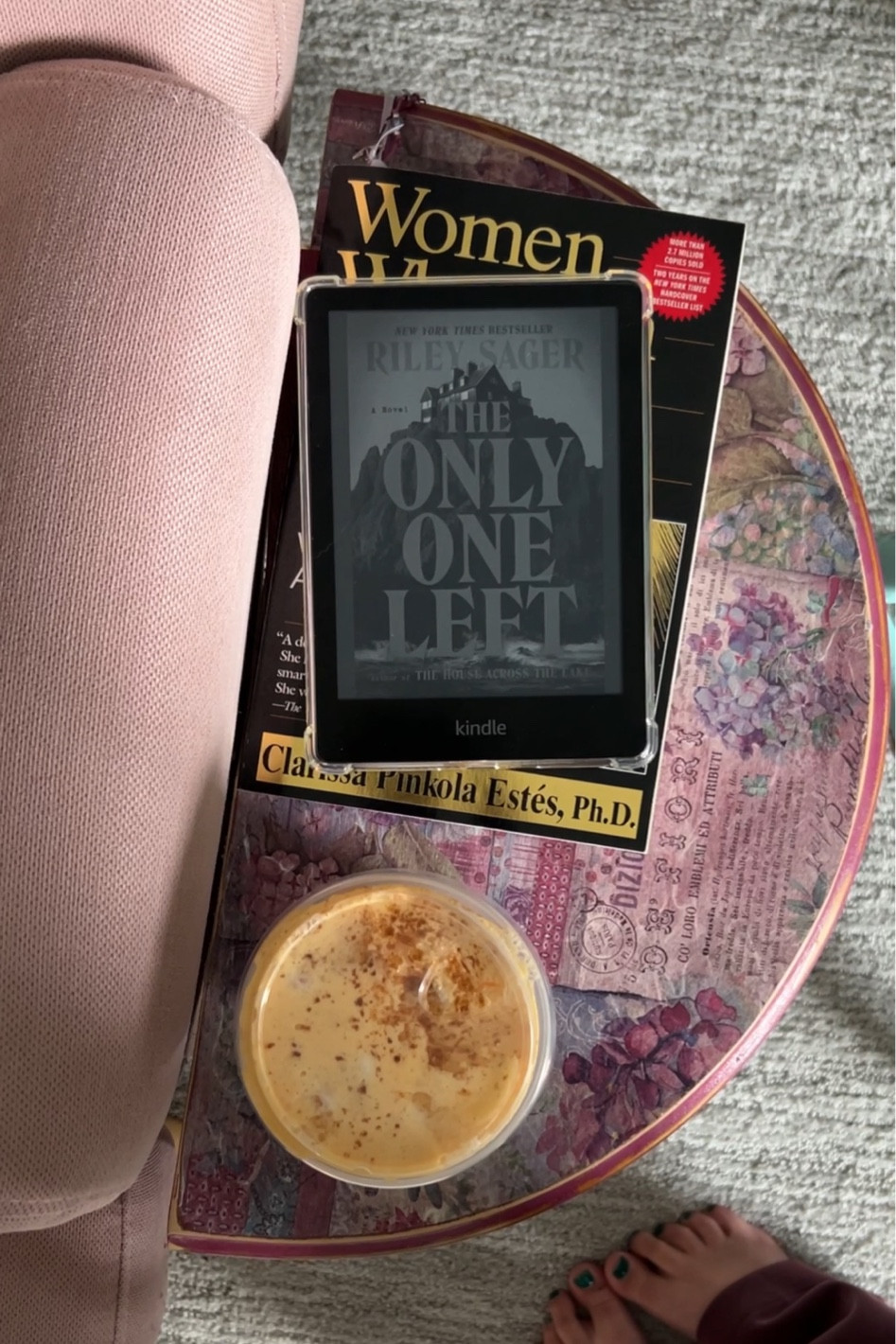 Current Reads
💃🏼🐺 Non fiction: Women Who Run With The Wolves - Clarissa Pinkola Estés
🌊🔪Fiction: The Only One Left - Riley Sager