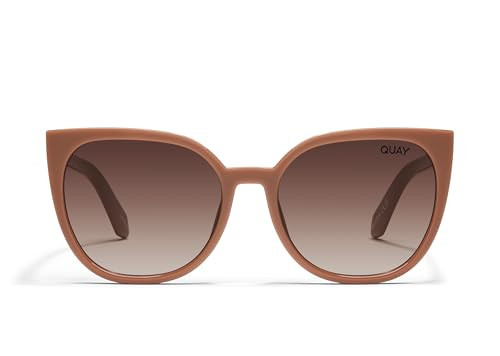 Quay - Womens Sunglasses, Cat Eye Lenses with UV Protection (Staycation, Brown) | Amazon (US)