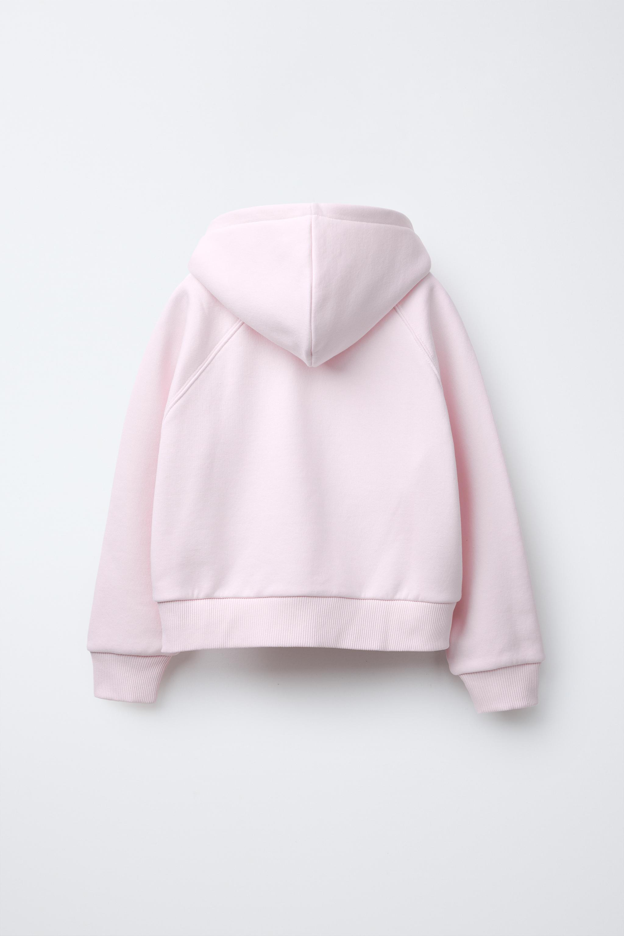 HOODIE SWEATSHIRT AND WIDE LEG PANTS MATCHING SET | Zara US