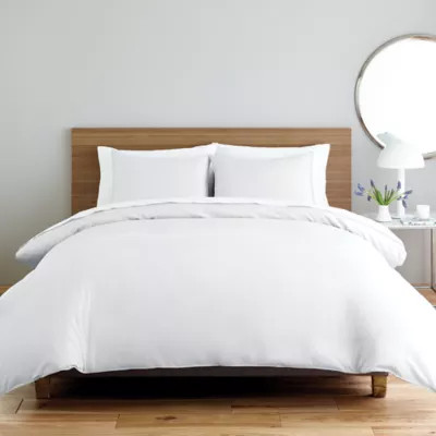 Nestwell Solid Sateen Comforter Set  | Bed Bath & Beyond