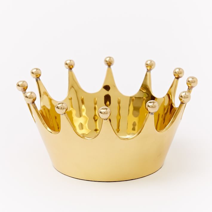 Crown Polished Brass Catchall | West Elm (US)