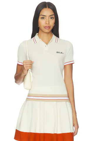 Varsity Tipped Rib Polo
                    
                    Khalhon | Revolve Clothing (Global)