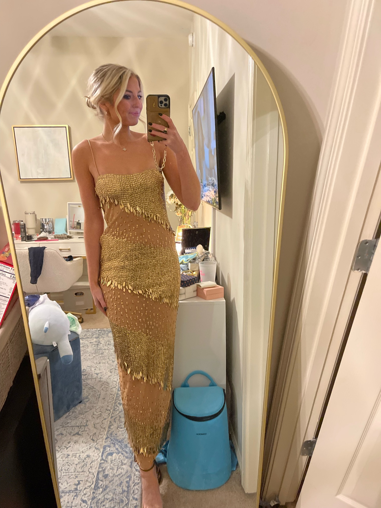 beautiful gold formal dress

#LTKParties #LTKStyleTip