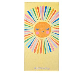 Sun Kid Beach Towel UPF 50+ | Pottery Barn Kids