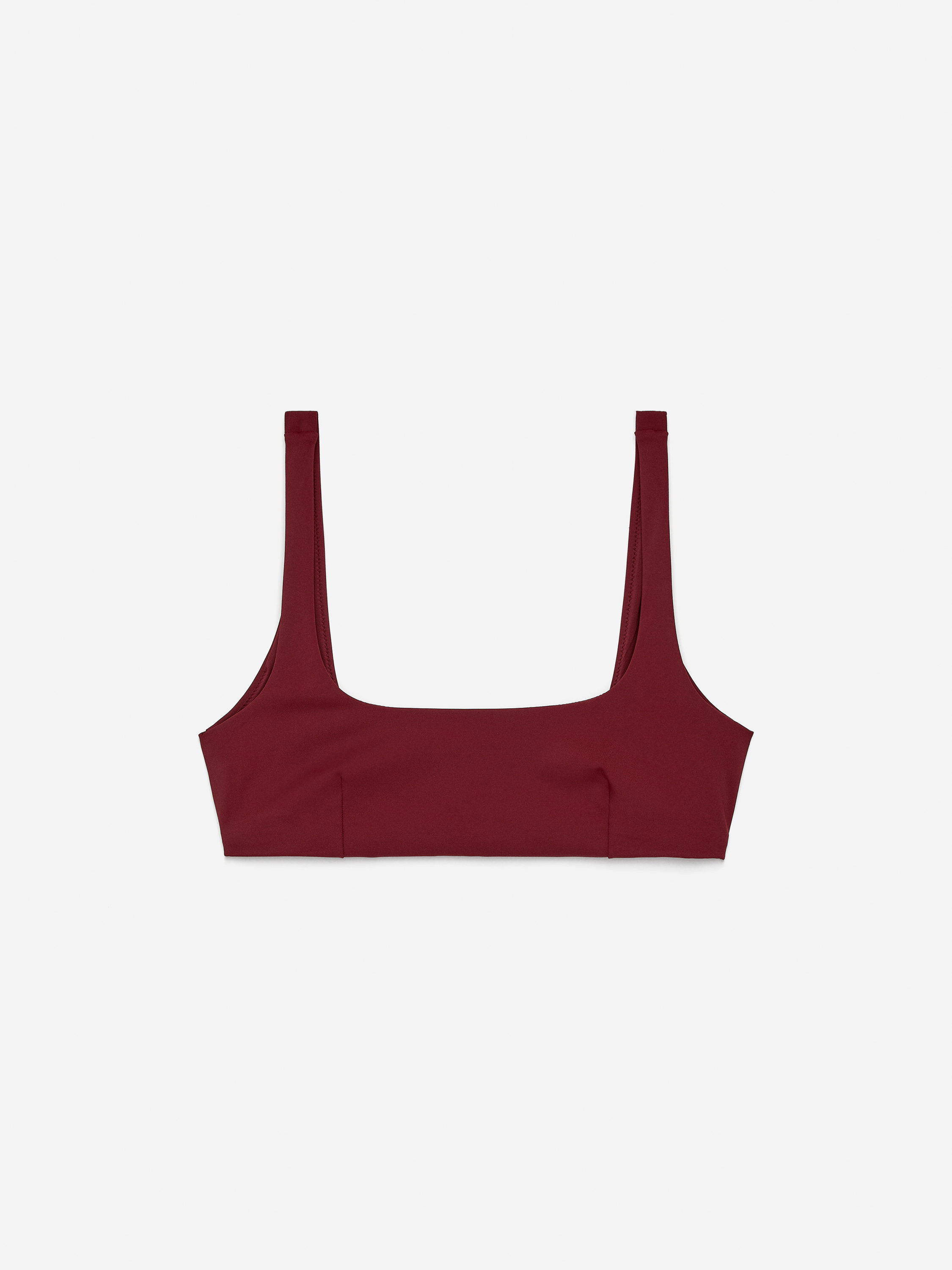 Bikini Top \u2013 Dark Red \u2013 Women \u2013 ARKET GB | Arket UK