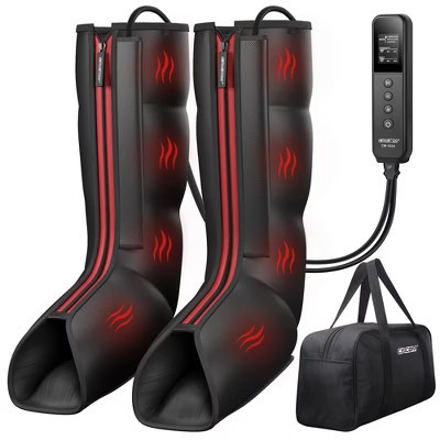 CINCOM Leg Compression Boots Massager with Heat, Calf Knee Foot Massager for Circulation and Pain Relief | Target