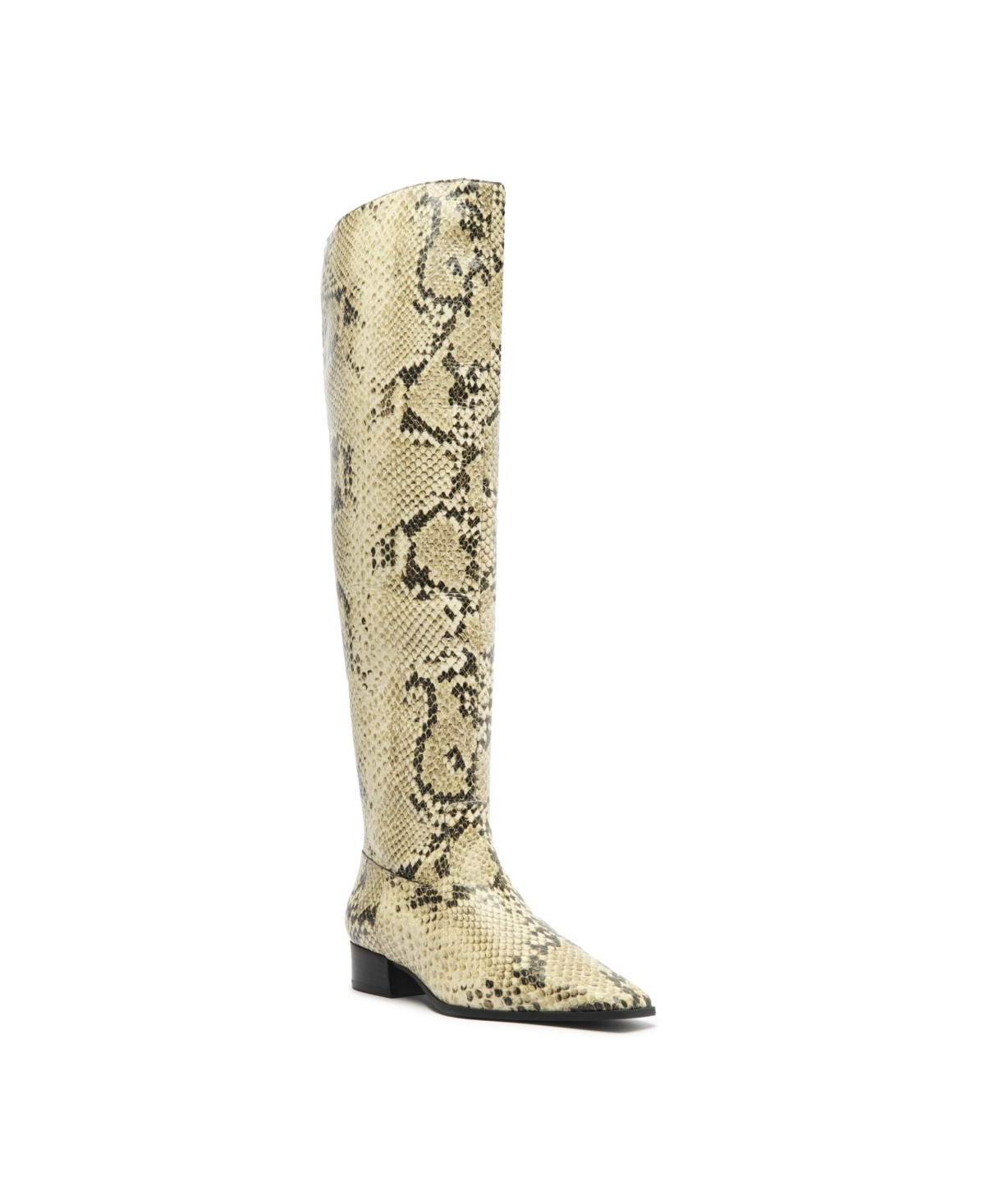 Schutz Women's Helena Over the Knee Boots - Multi Snake | Macy's