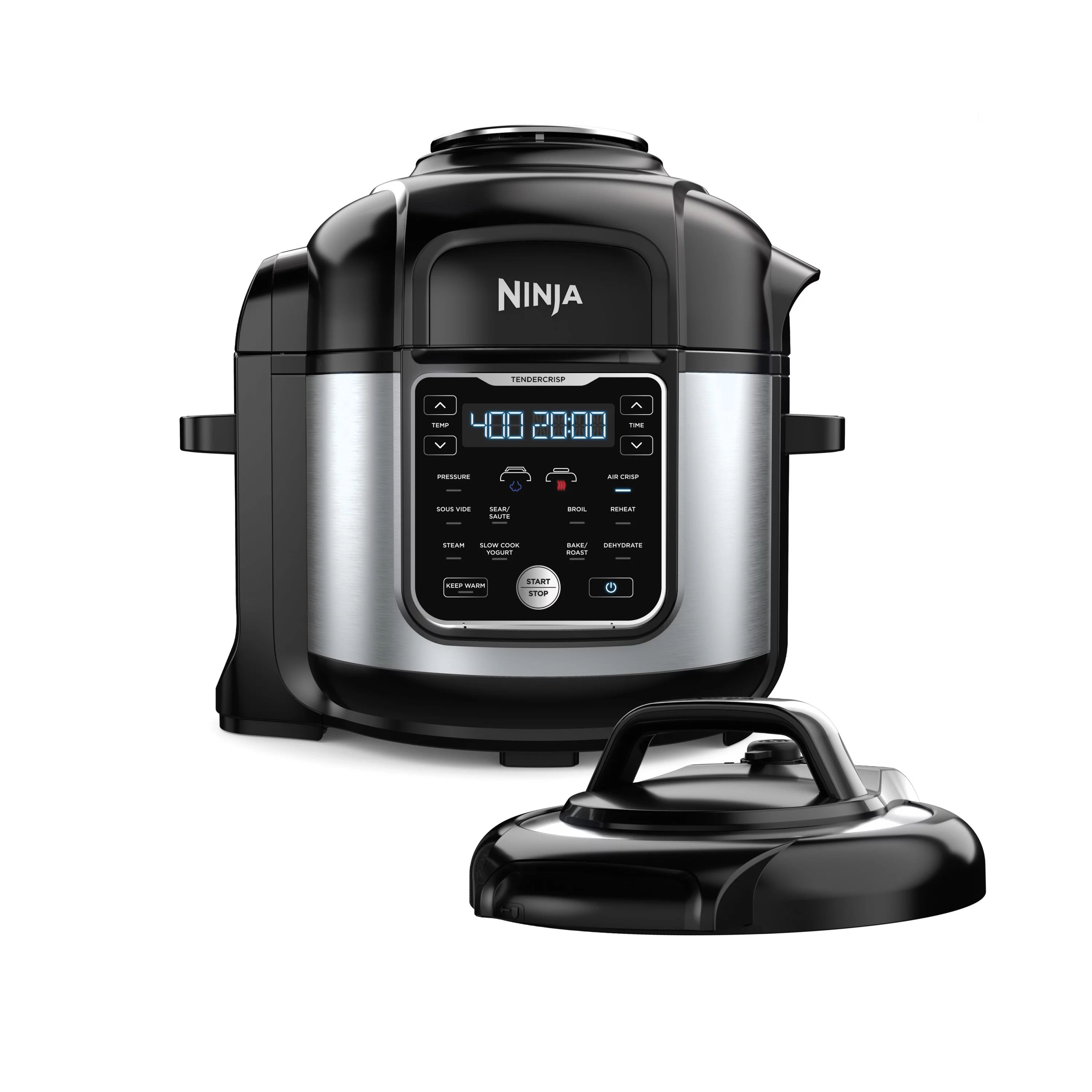 Ninja Foodi 10-in-1, 8 Quart XL Pressure Cooker Air Fryer Multicooker, OS401 | Walmart (US)