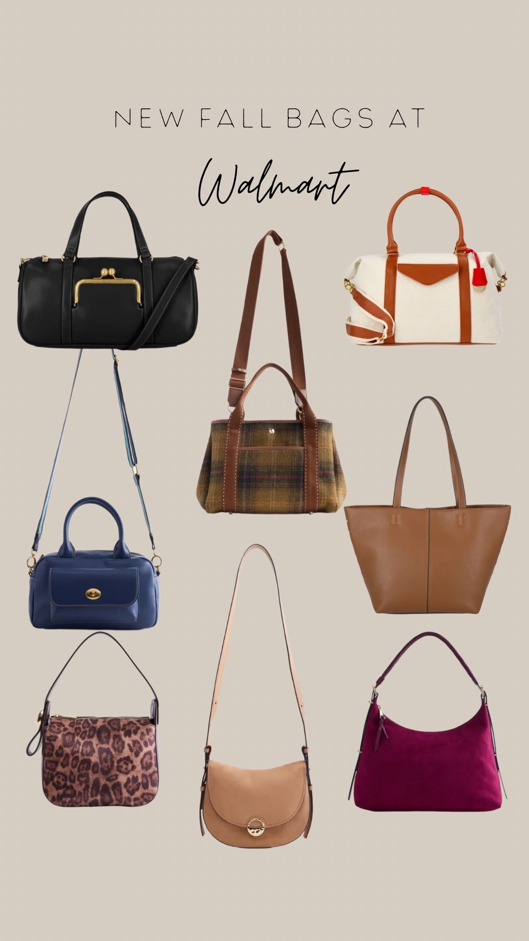 New Fall Bags at Walmart 


Affordable women’s purses. Trending women’s fall bags for less.

#LTKmomlife #LTKSeasonal #LTKdayinmylife