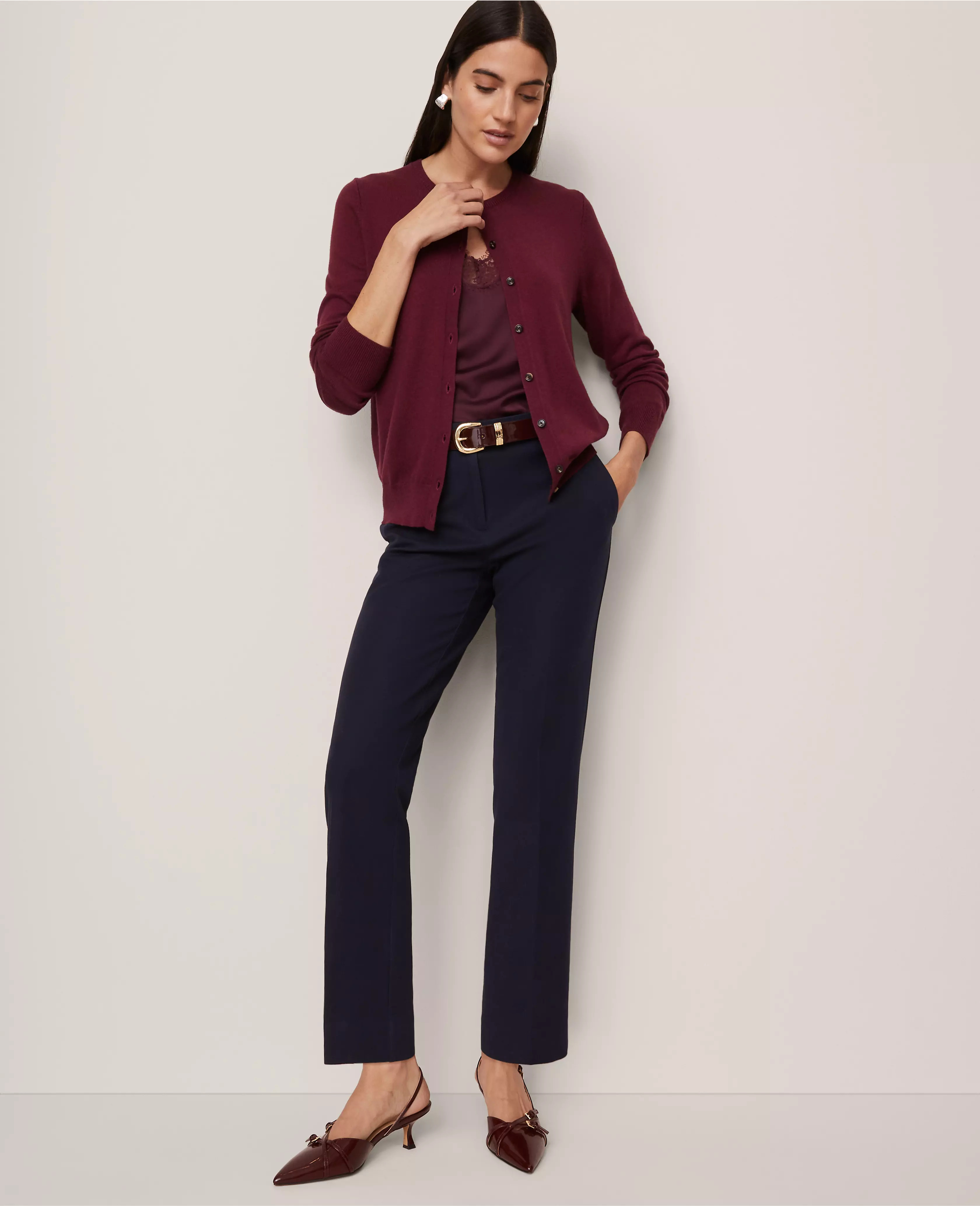 The Eva Ankle Pant | Ann Taylor