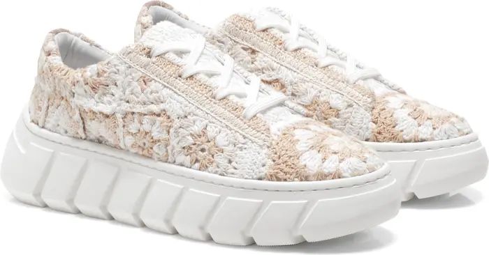 Catch Me If You Can Crochet Platform Sneaker | Nordstrom