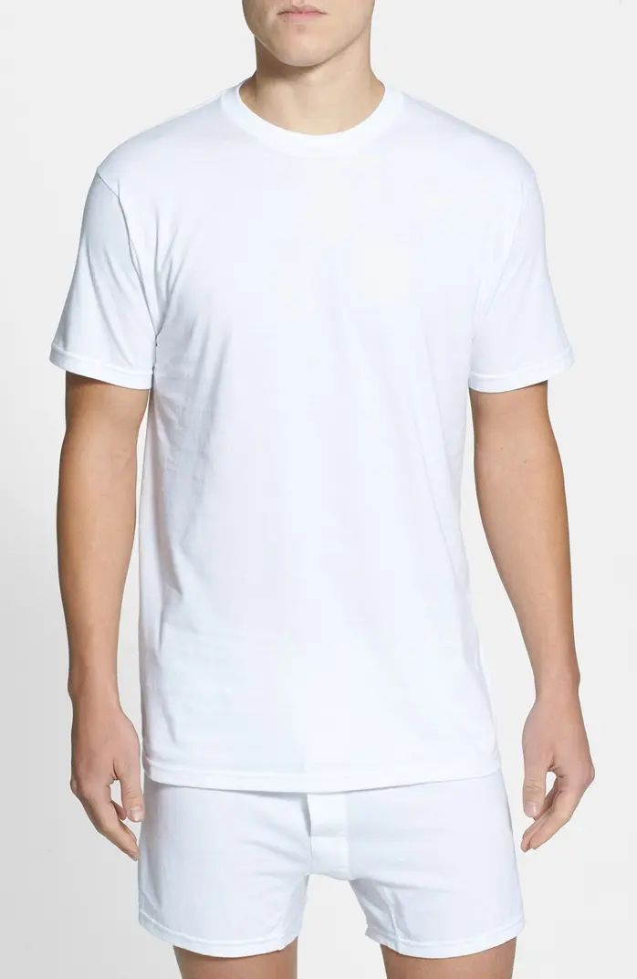 Regular Fit 4-Pack Supima® Cotton T-Shirts | Nordstrom