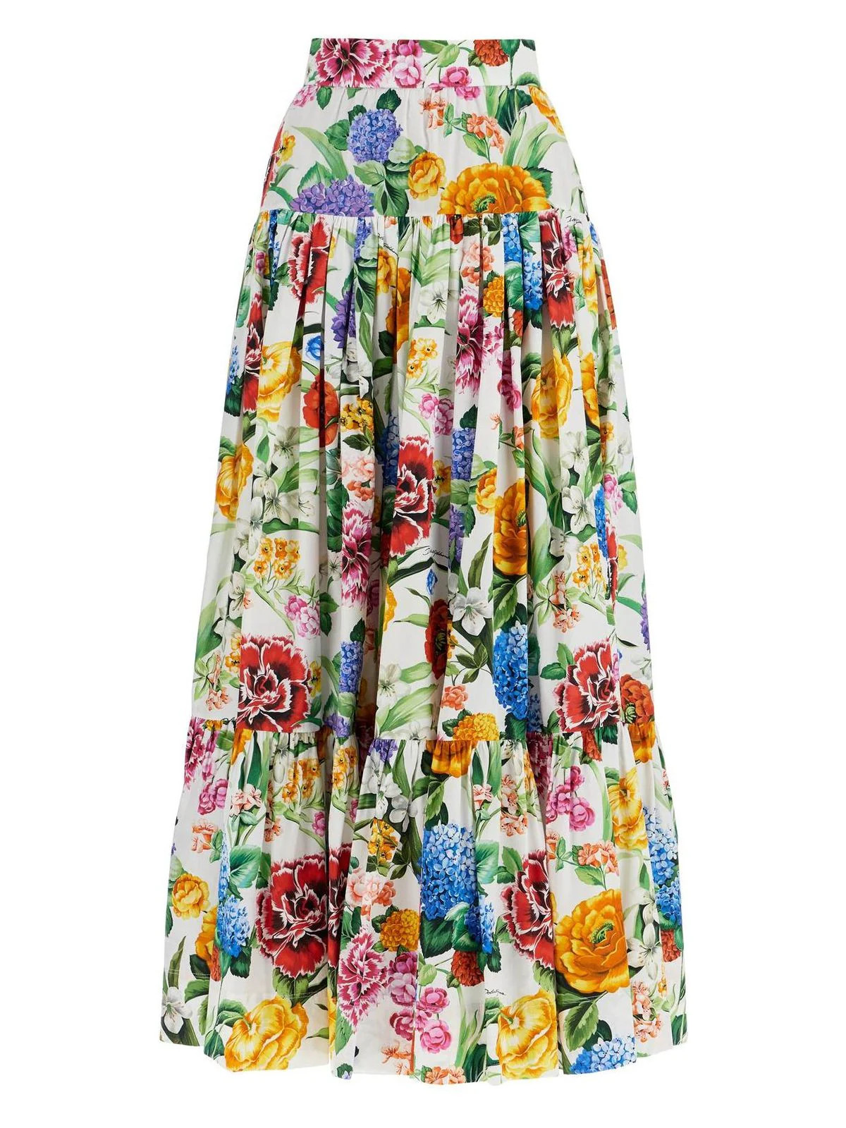 Dolce & Gabbana Women's Maxi Floreal Skirt | Size 40 | F4CX0THS5S5 | LOZURI