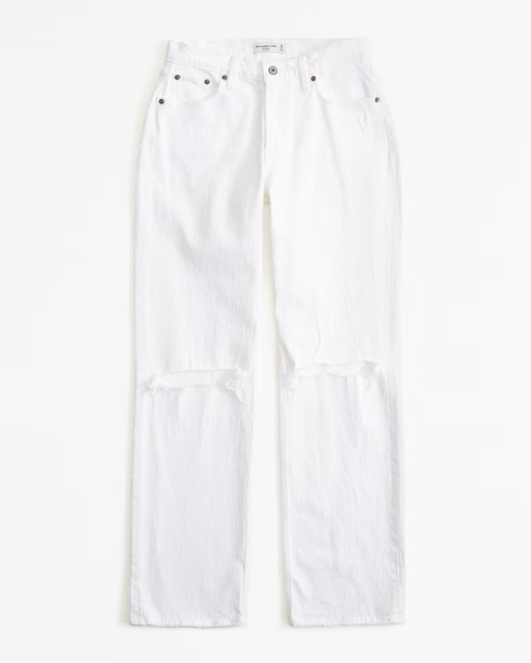 Women's Curve Love Low Rise Baggy Jean | Women's Bottoms | Abercrombie.com | Abercrombie & Fitch (US)