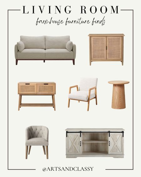 Farmhouse furniture finds for your living room! From sofas to accent chairs, coffee and console tables.

#LTKFind #LTKhome